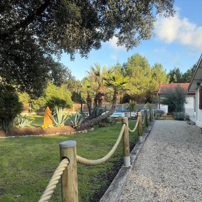 Le Chai de l'Océan - Villa Soulacaise plage à 100m Piscine Jardin 1400m2 - Villa 1 Chambre - 48
