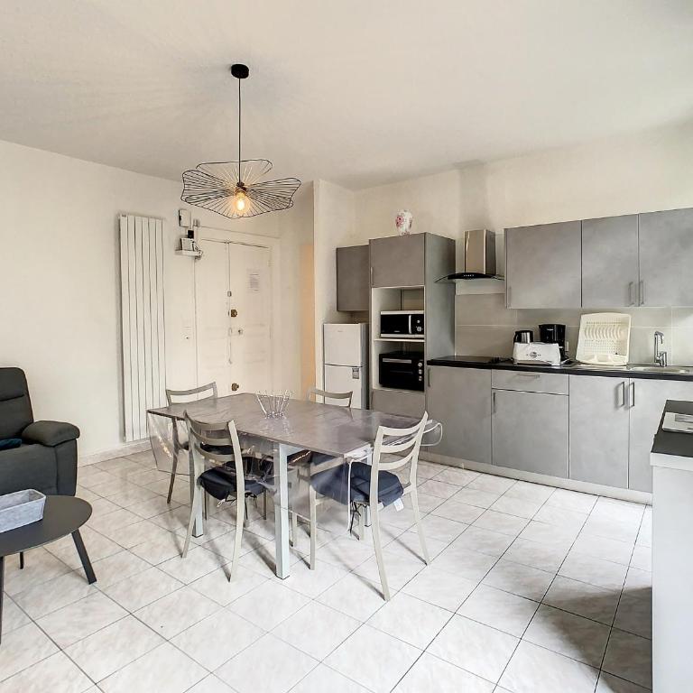 Charmant F3 avec Wi-Fi, animaux acceptés, proche thermes - Lamalou-les-Bains - Appartement 2 Chambres - 1