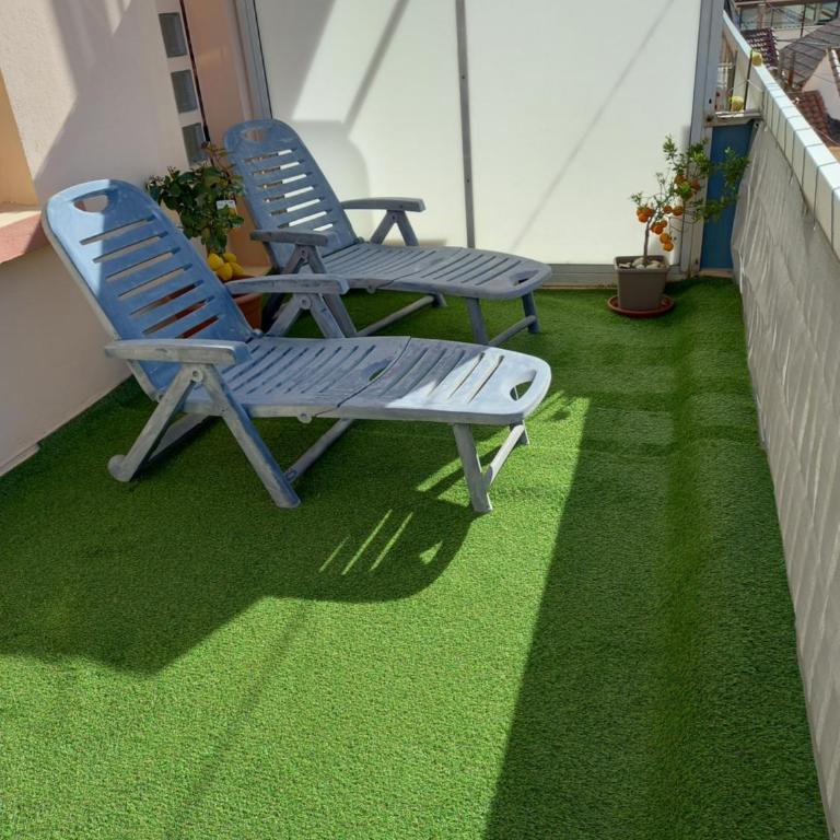 Studio avec grande terrasse 2 personnes à Valras plage - Apartment mit 1 Schlafzimmer - 12