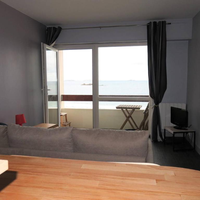 Studio VUE SUR MER sur la plage de Trestrignel à PERROS-GUIREC - Réf 833 - Appartamento Monolocale - 10