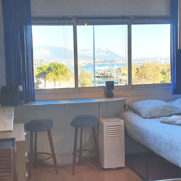 Vue Mer sur l'isthme plage à 2 min. Arrivée H24 - Apartment mit 1 Schlafzimmer - 14