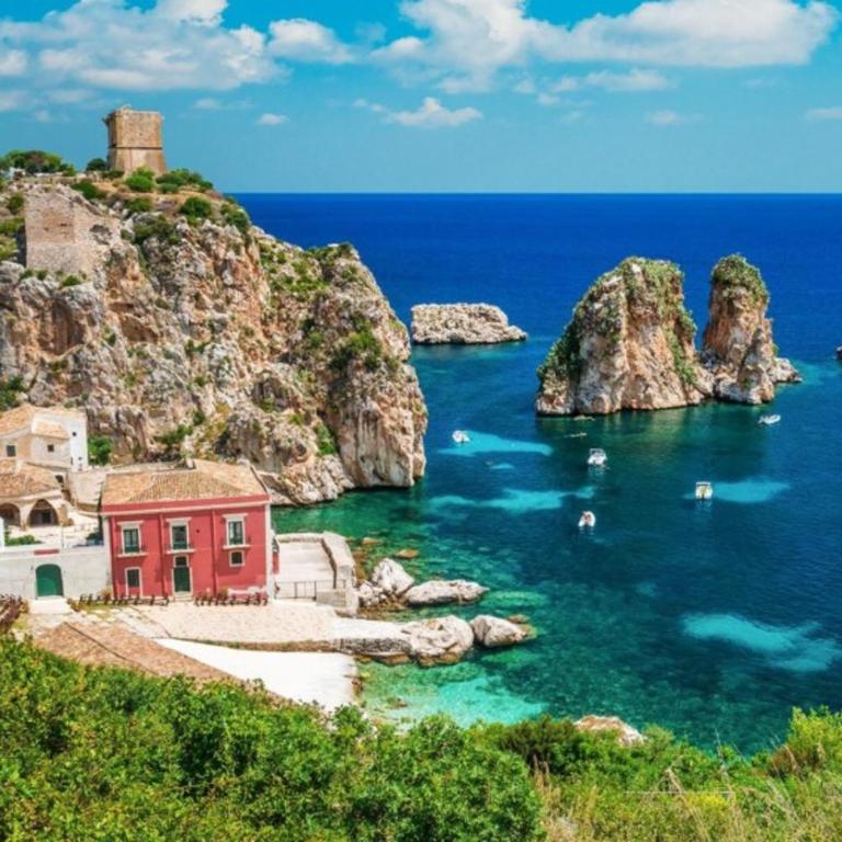 Dentro Scopello - Casa Vacanze - Chambre Double avec Salle de Bains Privative - 7