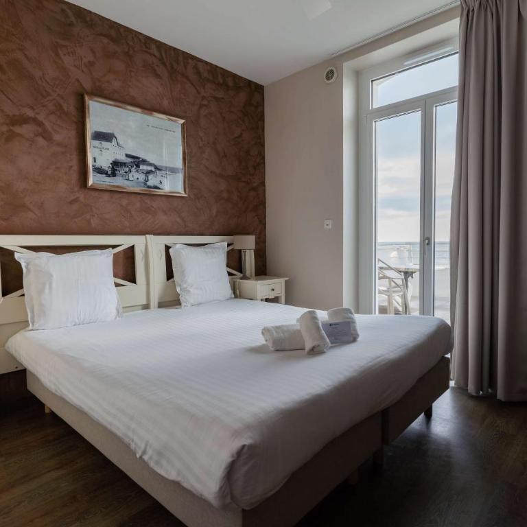 Best Western Hotel De La Plage Saint Marc sur Mer - Chambre Classique - Vue sur Mer et Terrasse - 3