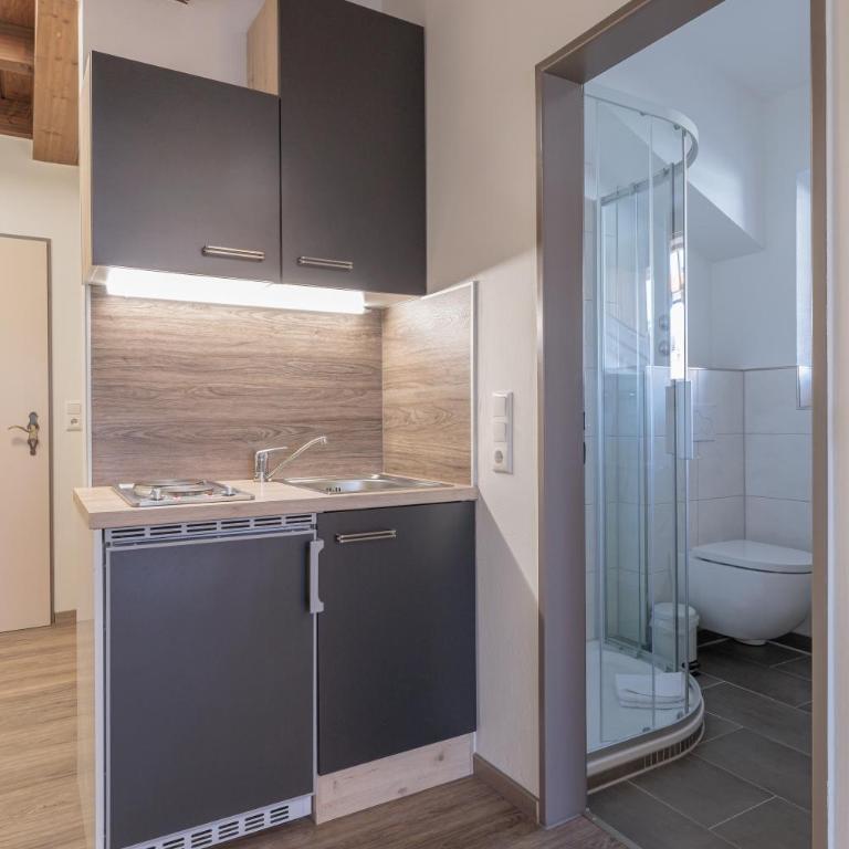 Gästehaus Köpf - Apartment mit 1 Schlafzimmer und Nordbalkon - 6