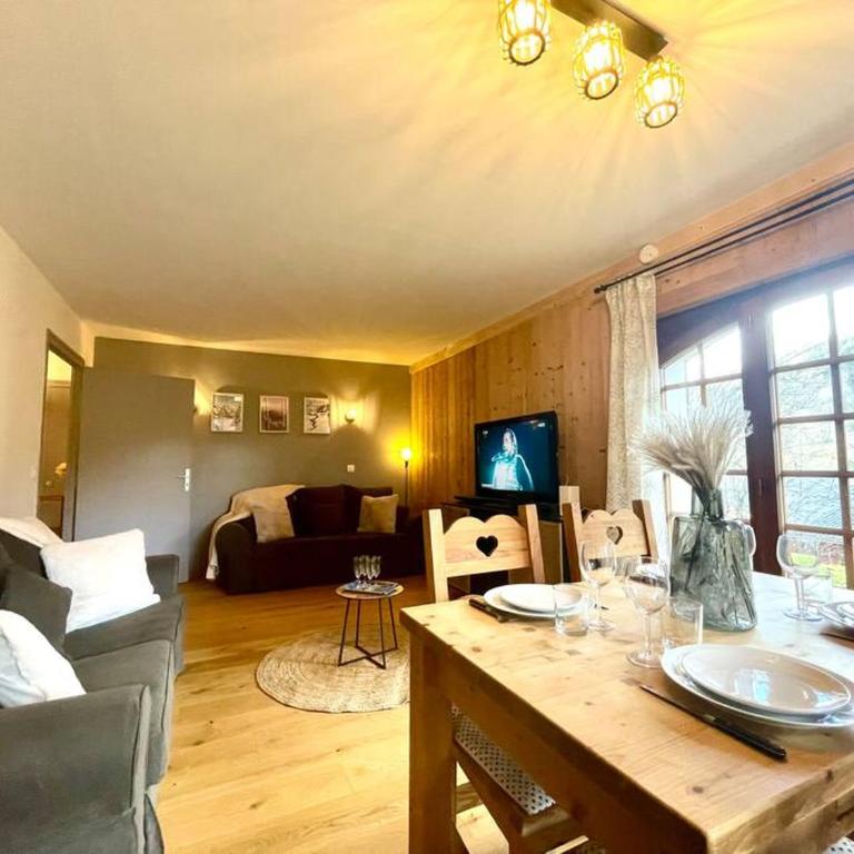 Rez de Jardin, Les Gets, Rénové et Calme - Apartamento de 1 dormitorio - 14
