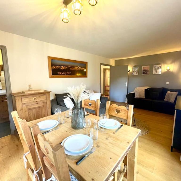 Rez de Jardin, Les Gets, Rénové et Calme - Apartamento de 1 dormitorio - 8