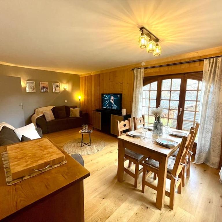 Rez de Jardin, Les Gets, Rénové et Calme - Apartamento de 1 dormitorio - 10