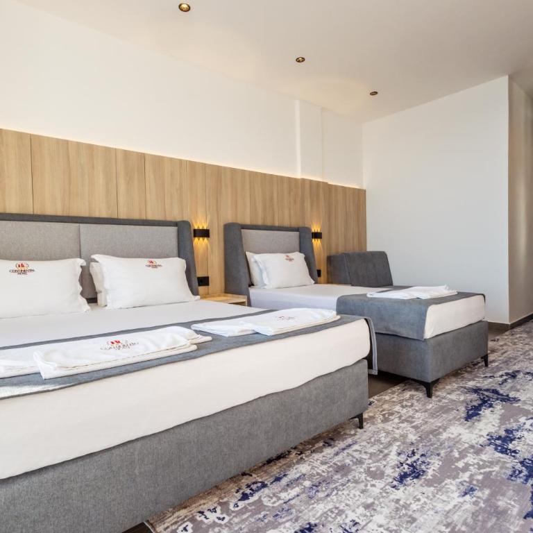 Continental Hotel - Deluks Soba sa Bračnim Krevetom/Zasebnim Krevetima i Pogledom na More - 8