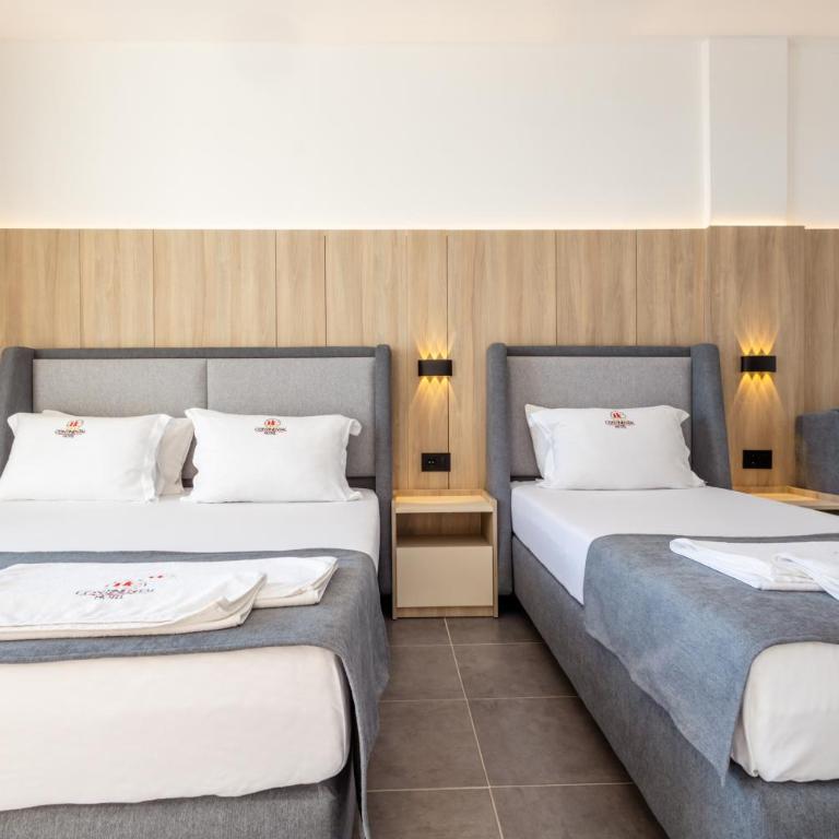 Continental Hotel - Deluks Soba sa Bračnim Krevetom/Zasebnim Krevetima i Pogledom na More - 12