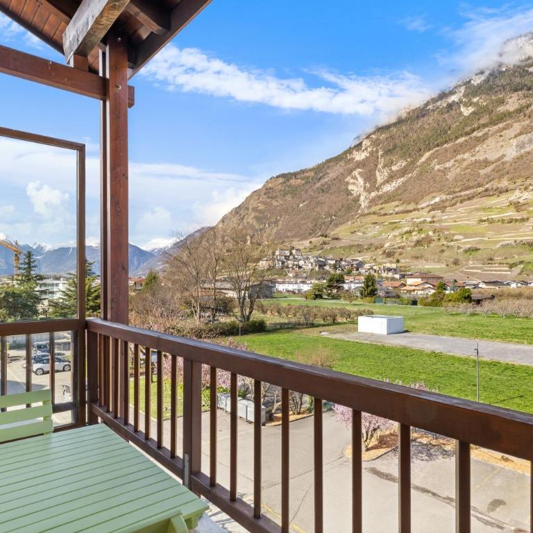 Duplex cosy aux bains de Saillon - Apartment mit 1 Schlafzimmer - 16