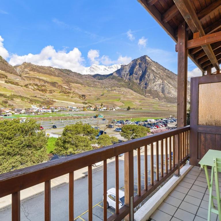Duplex cosy aux bains de Saillon - Apartment mit 1 Schlafzimmer - 13