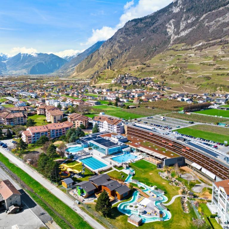 Duplex cosy aux bains de Saillon - Apartment mit 1 Schlafzimmer - 11