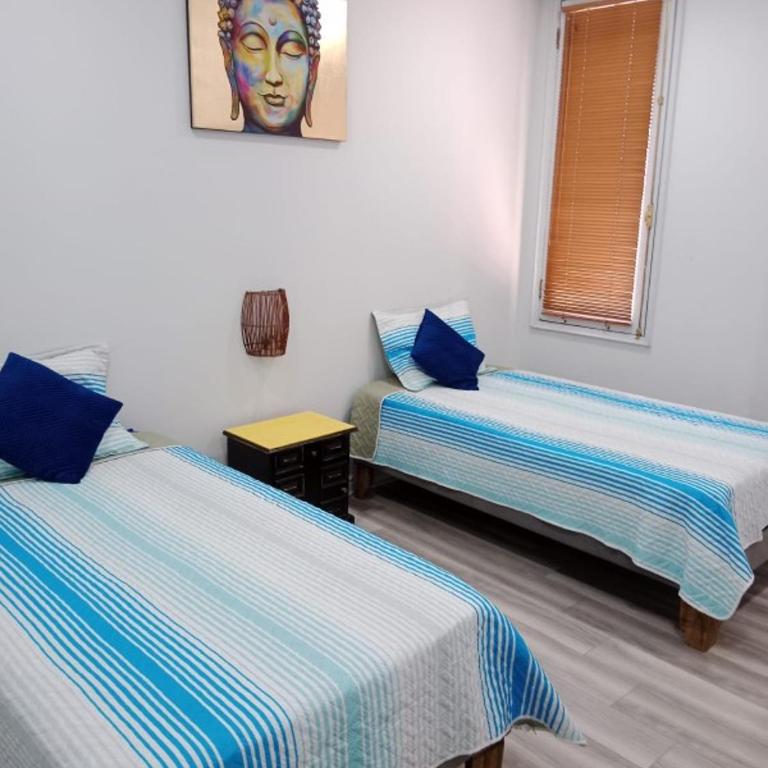 hostal mancora - Double Room with Two Double Beds - 7