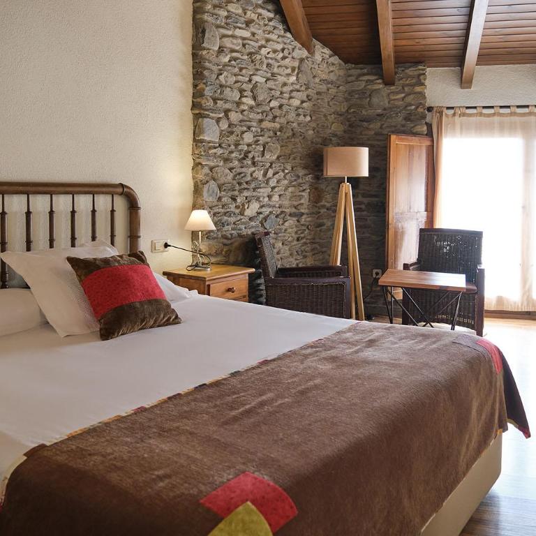 Cal Marrufès - Suite con bañera de hidromasaje y cama grande - 5