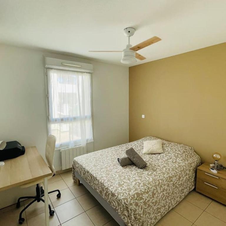 Le cosy montpelliérain T3 avec parking - Two-Bedroom Apartment - 8