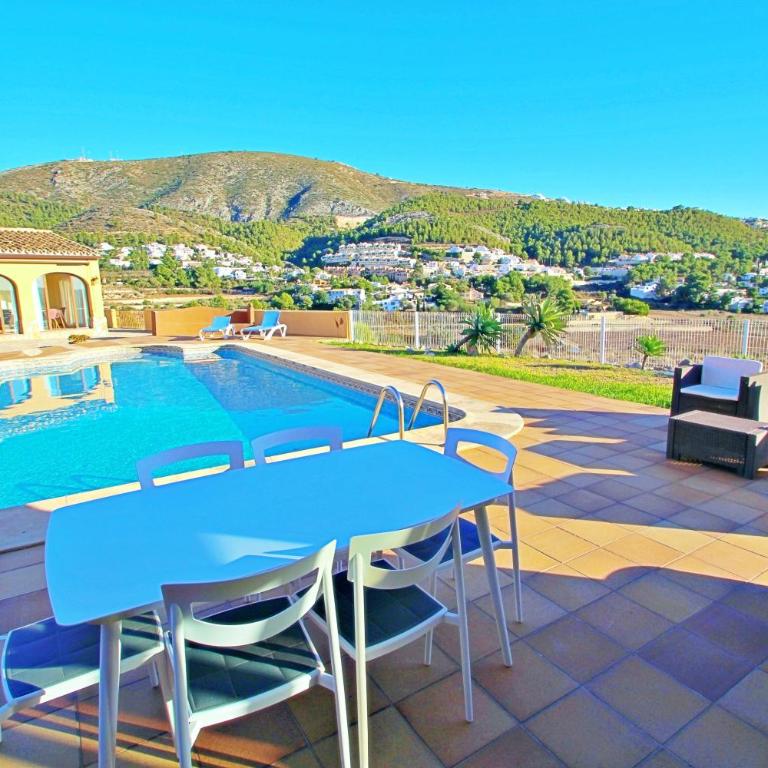 Marquesol - pri. pool villa with captivating hill views in Benitachell - Three-Bedroom Villa - 2