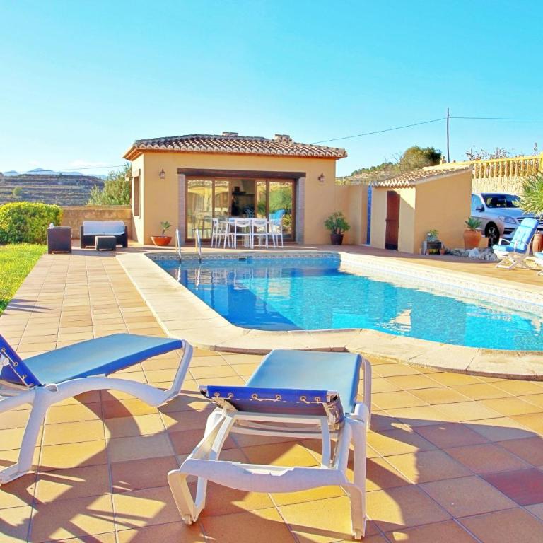 Marquesol - pri. pool villa with captivating hill views in Benitachell - Three-Bedroom Villa - 1