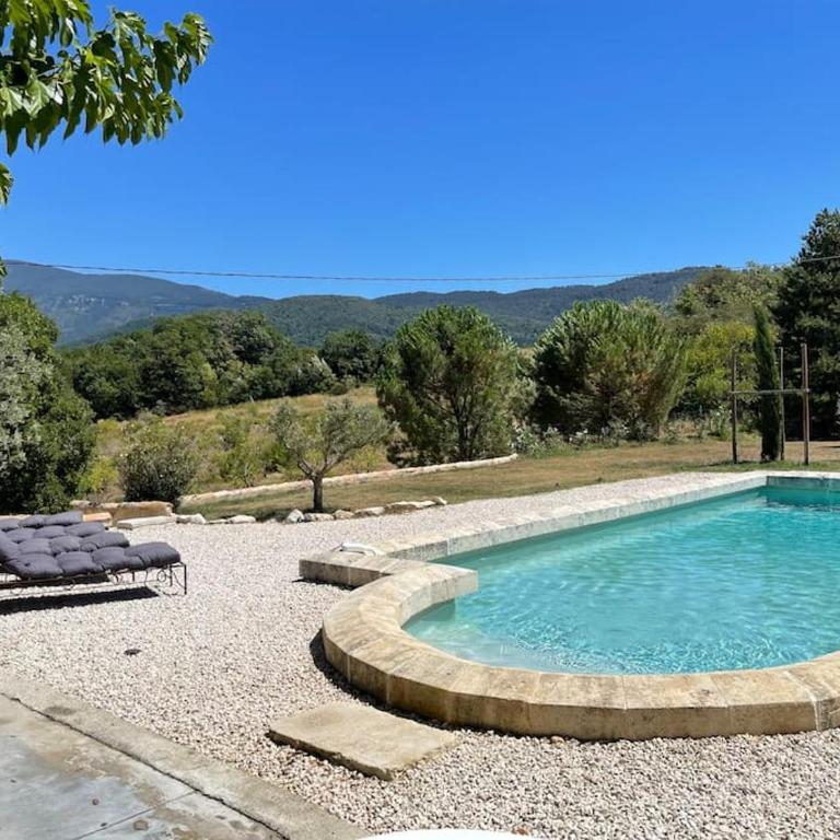 “La Demie Tour” view on The Mont Ventoux. - Villa - 13