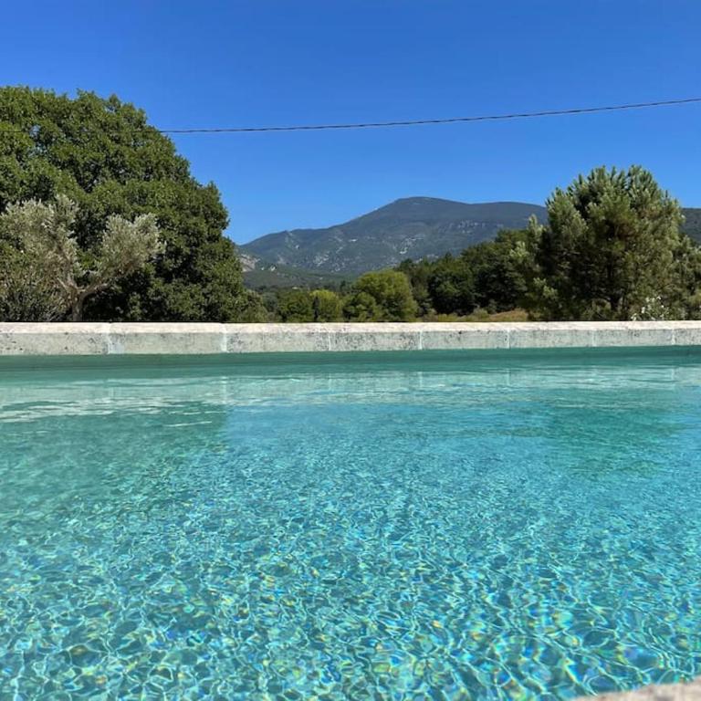 “La Demie Tour” view on The Mont Ventoux. - Villa - 26