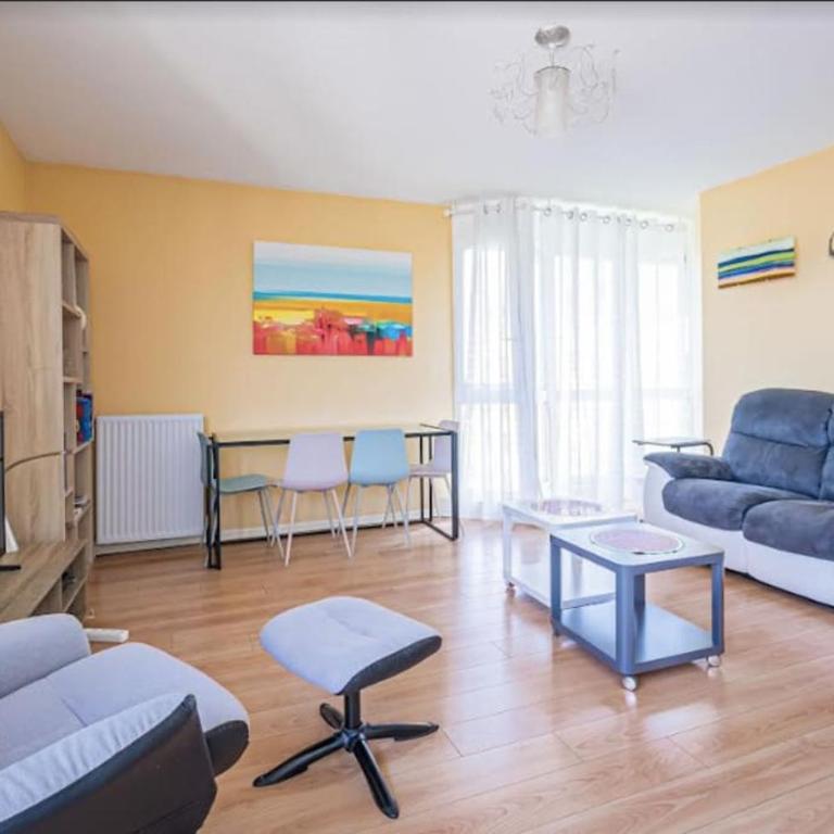 L'Horizon, T3, Terrasse, Pkg, Quartier Antigone - Appartement 2 Chambres - 7