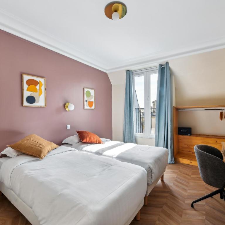 Hotel Margot - Chambre Lits Jumeaux - 2