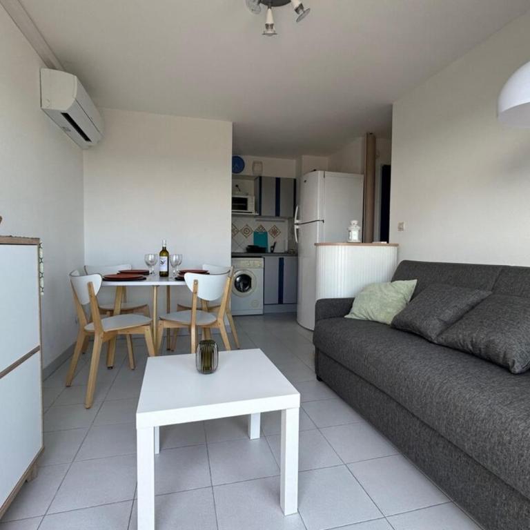 Terrasse panoramique à 180 vue mer et étang - Appartement - 4