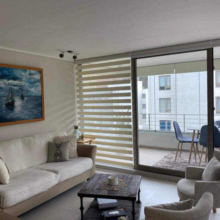 HOM I Luminoso y Amplio Depto 3D2B Reñaca 6PAX - Apartamento - 1