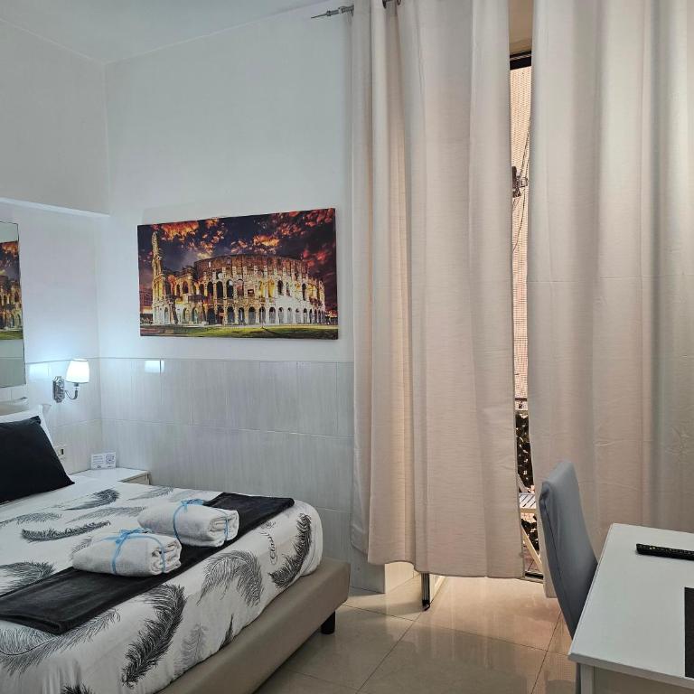 Termini Palace Guesthouse - Camera Matrimoniale con Bagno Privato - 1