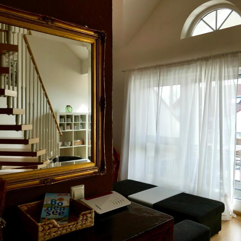Ferienwohnung am Hopfengarten - helle 2 Zimmer Maisonette mit großem Balkon - Appartamento con Balcone - 6