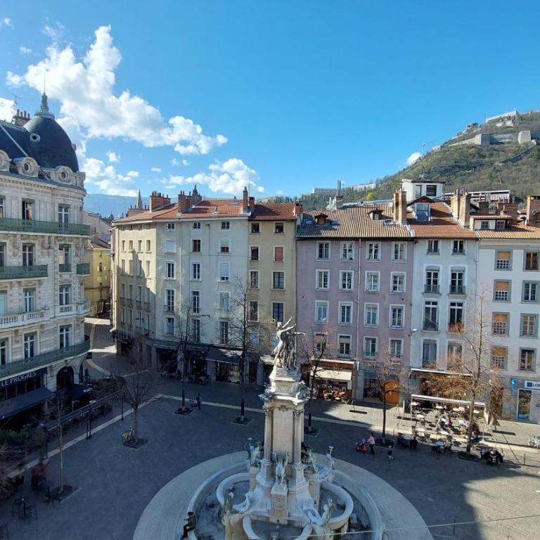 Hyper centre de Grenoble, esprit industriel - fibre - Appartement 1 Chambre - 15