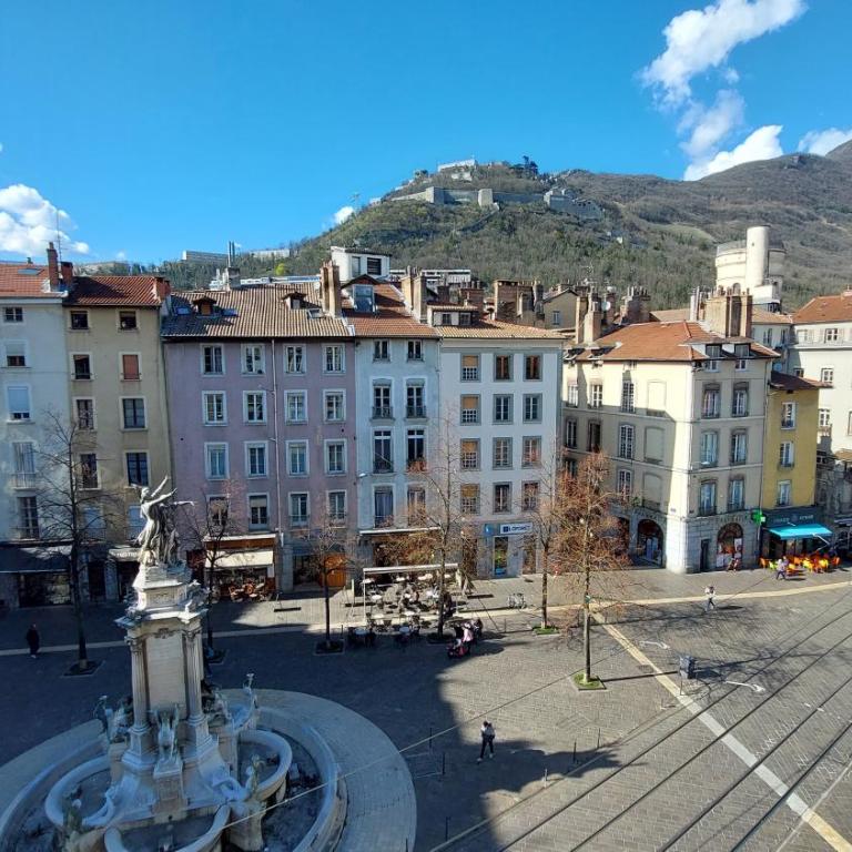 Hyper-centre de Grenoble, ambiance tropicale, wifi fibre - Appartement 1 Chambre - 25