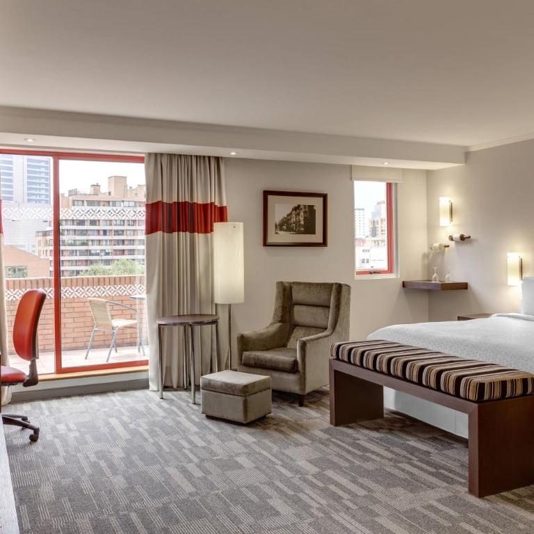 Four Points by Sheraton Santiago - Suite Junior de 1 dormitorio con vistas a la ciudad - Cama extragrande - 4