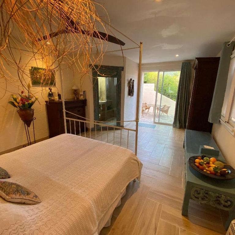 Les Terrasses de Lô - Chambre Double avec Terrasse - 5