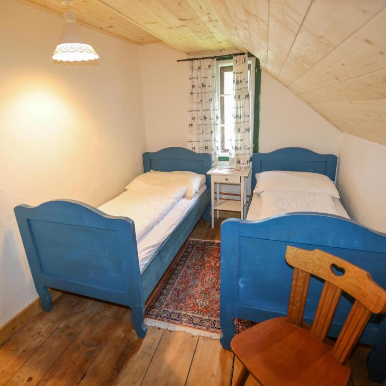 Die weisse Wand Almen - Chalet mit Dusche - 11