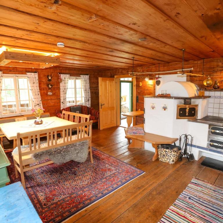 Die weisse Wand Almen - Chalet mit Dusche - 14