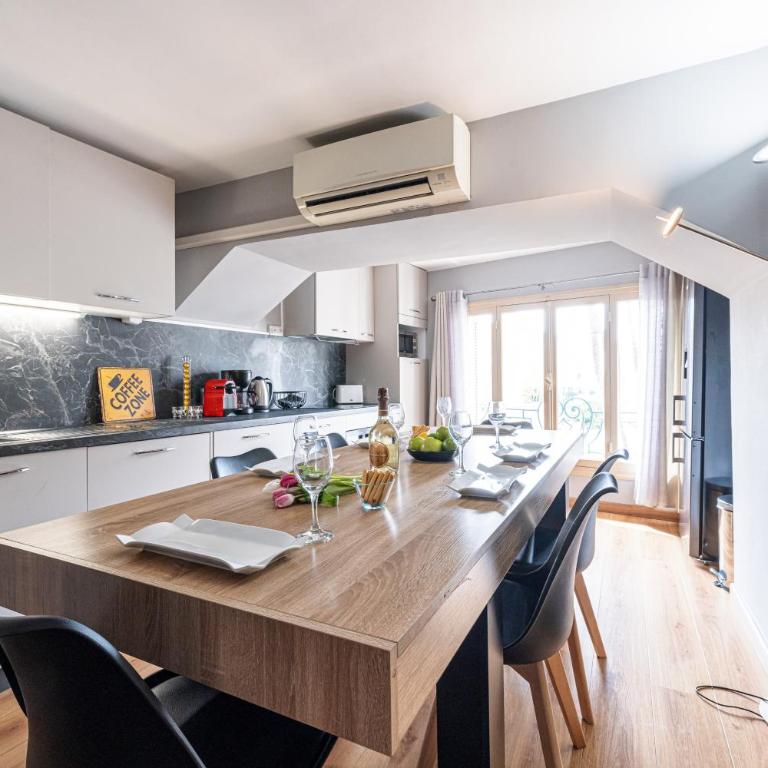 3 Pieces des Jardins, Parking, 50m plage, clim - Appartement avec Douche - 2