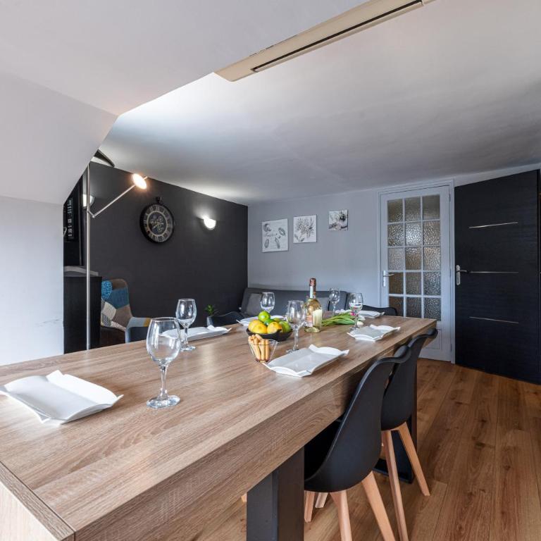 3 Pieces des Jardins, Parking, 50m plage, clim - Appartement avec Douche - 5