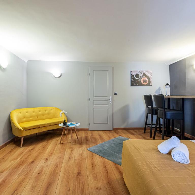 3 Pieces des Jardins, Parking, 50m plage, clim - Appartement avec Douche - 13