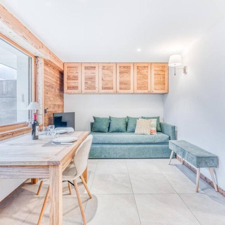 Barrats Studio - modern with Mont Blanc view - Studio avec Balcon - 1