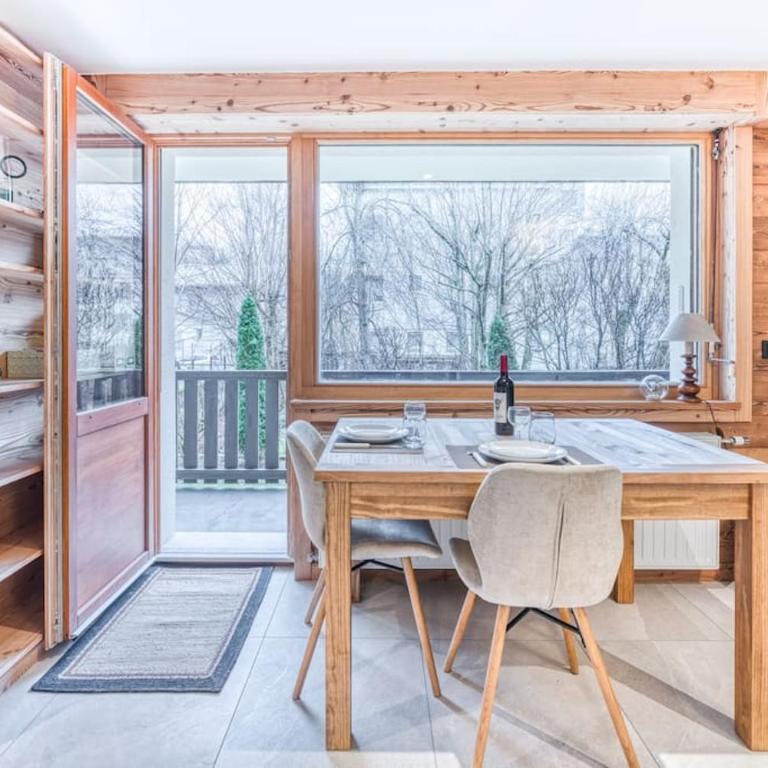 Barrats Studio - modern with Mont Blanc view - Studio avec Balcon - 8