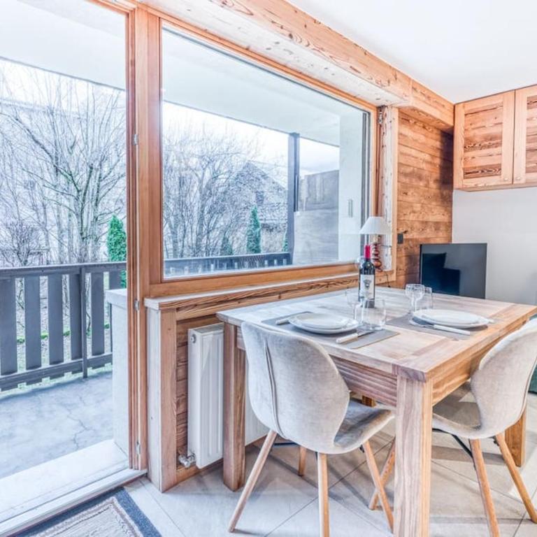 Barrats Studio - modern with Mont Blanc view - Studio avec Balcon - 9
