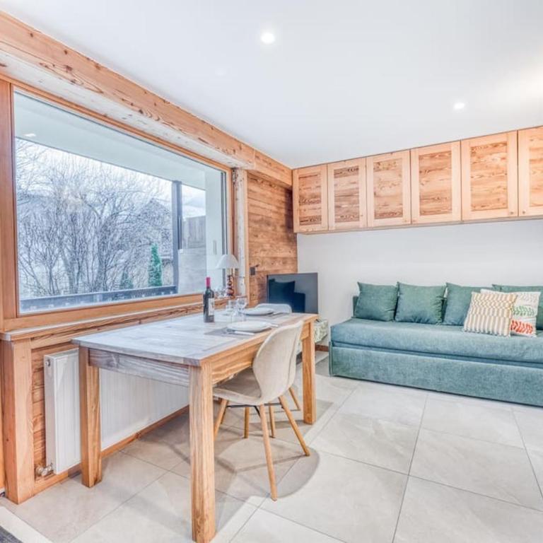 Barrats Studio - modern with Mont Blanc view - Studio avec Balcon - 3