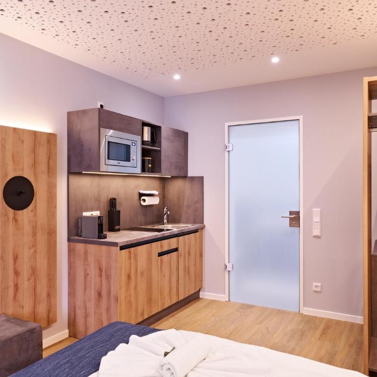 XZLLENZ Traum Studio-Apartment, Frei-Parken, U-Bahn, Küche - Studio - 13