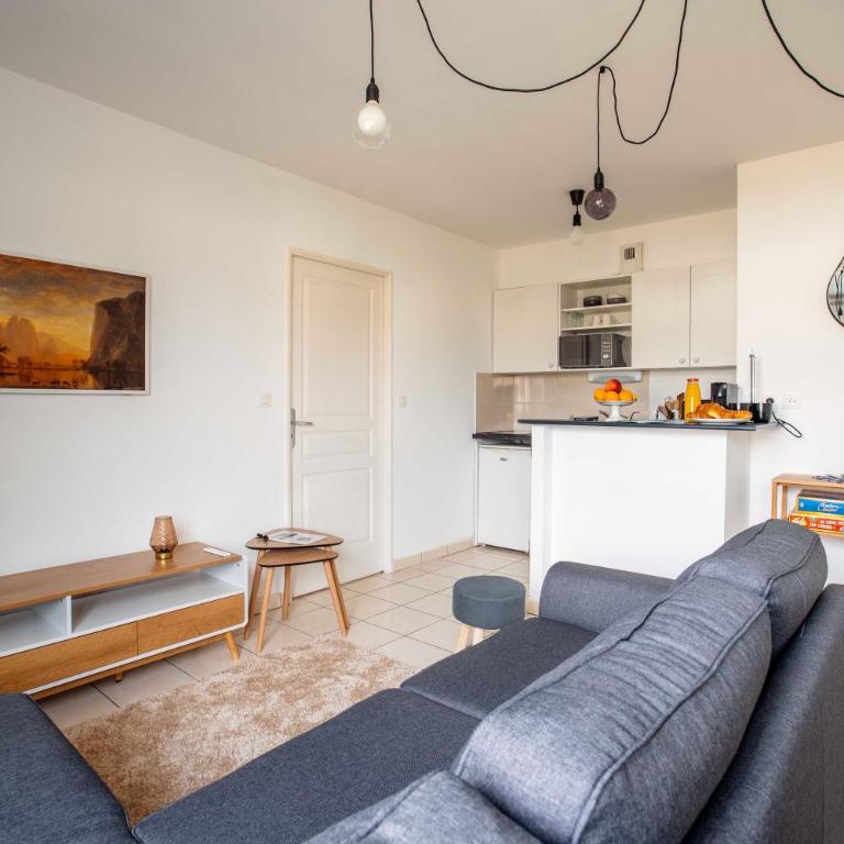 rouen gare logement avec parking - Appartement 1 Chambre - 8