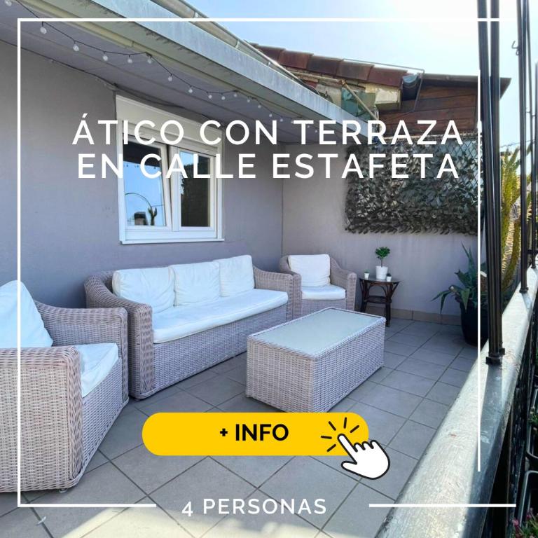 TOP APARTMENT ÁTICO con TERRAZA con vistas al ENCIERRO SAN FERMÍN - Apartment with Terrace - 1