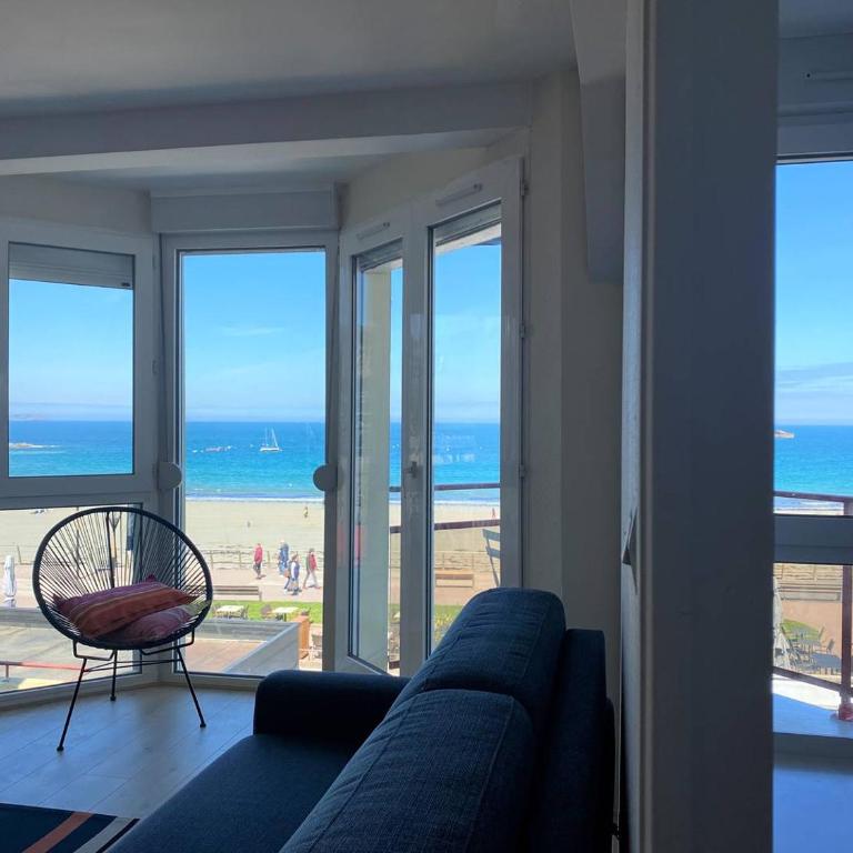 Appartement VUE MER EXCEPTIONNELLE plage de Trestraou à PERROS-GUIREC - Réf 503 - Apartment mit 2 Schlafzimmern - 11