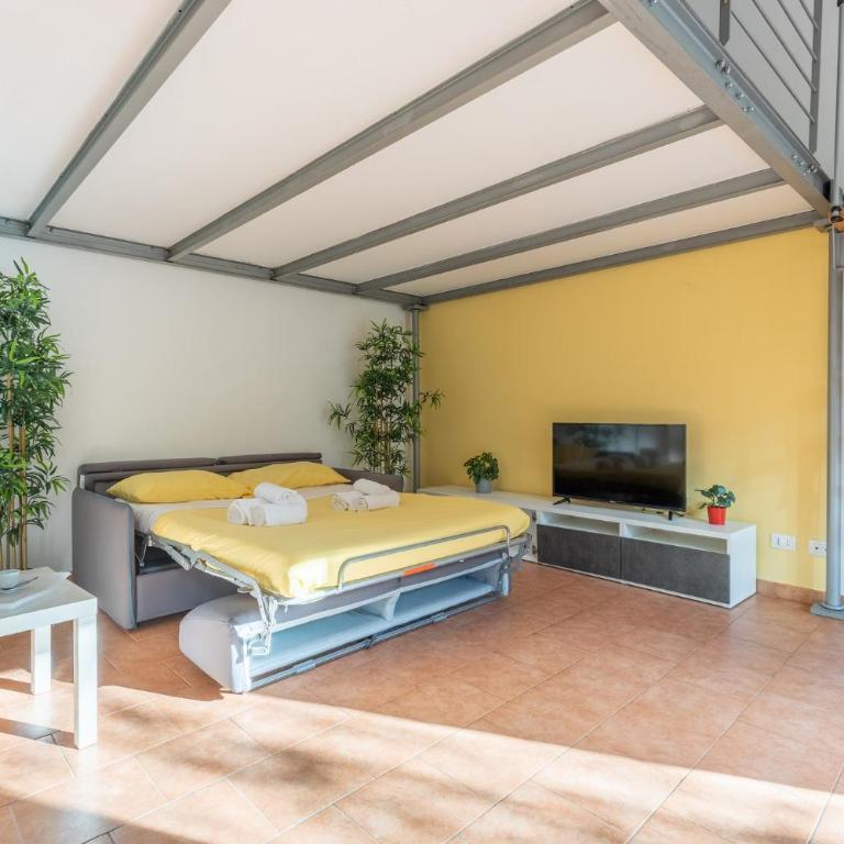 GuestHost - Four Shades of Pisa Apartments - Monolocale con Divano-Letto - 7