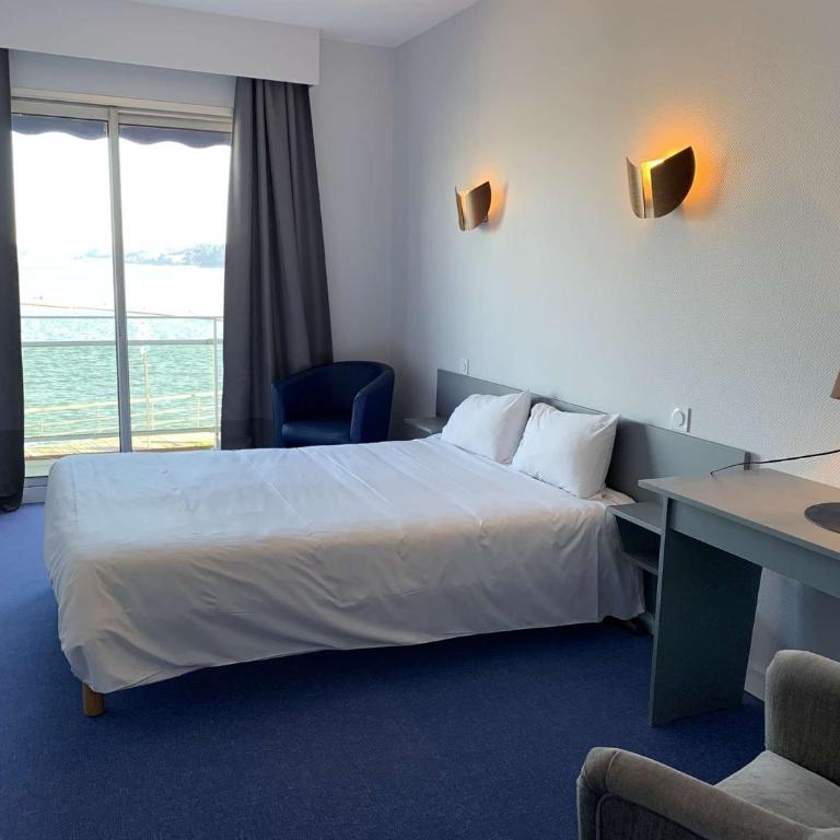 Superbe appartement TRES BELLE VUE MER à PERROS-GUIREC - Réf 824 - Apartamento con vistas al mar - 7