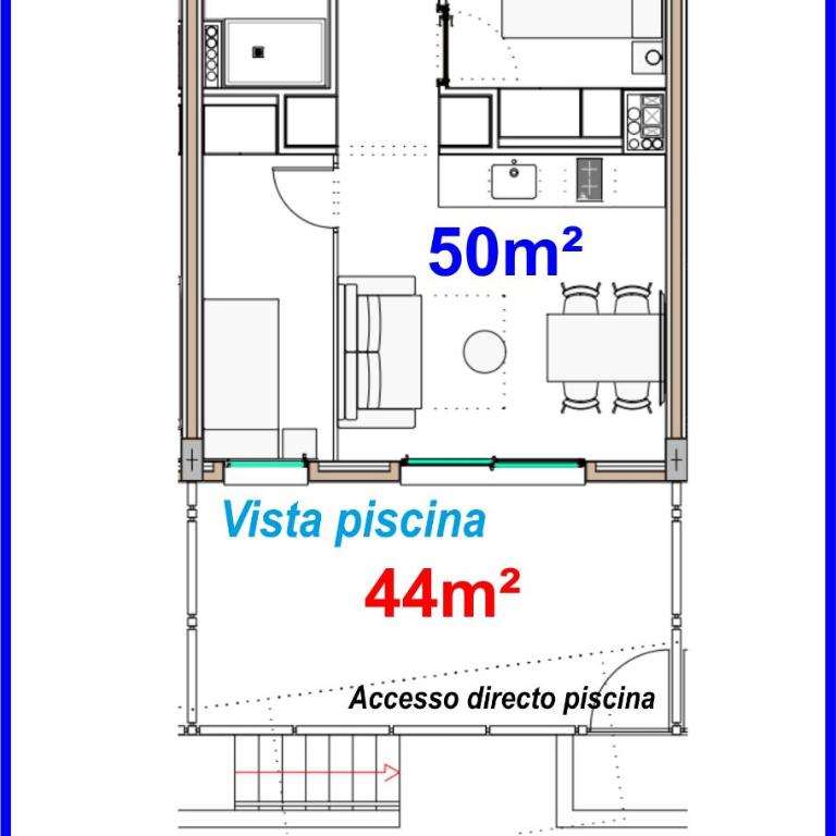 AZAHAR BEACH Blue Apartments & Spa - Apartamento con vistas a la piscina - 1