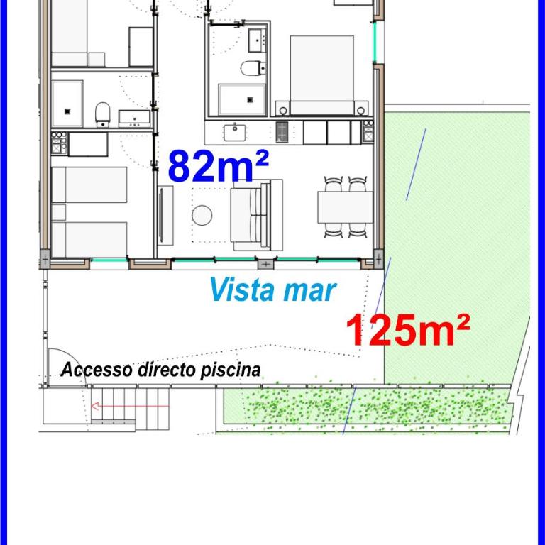 AZAHAR BEACH Blue Apartments & Spa - Apartamento de 3 dormitorios y vistas al mar - 1